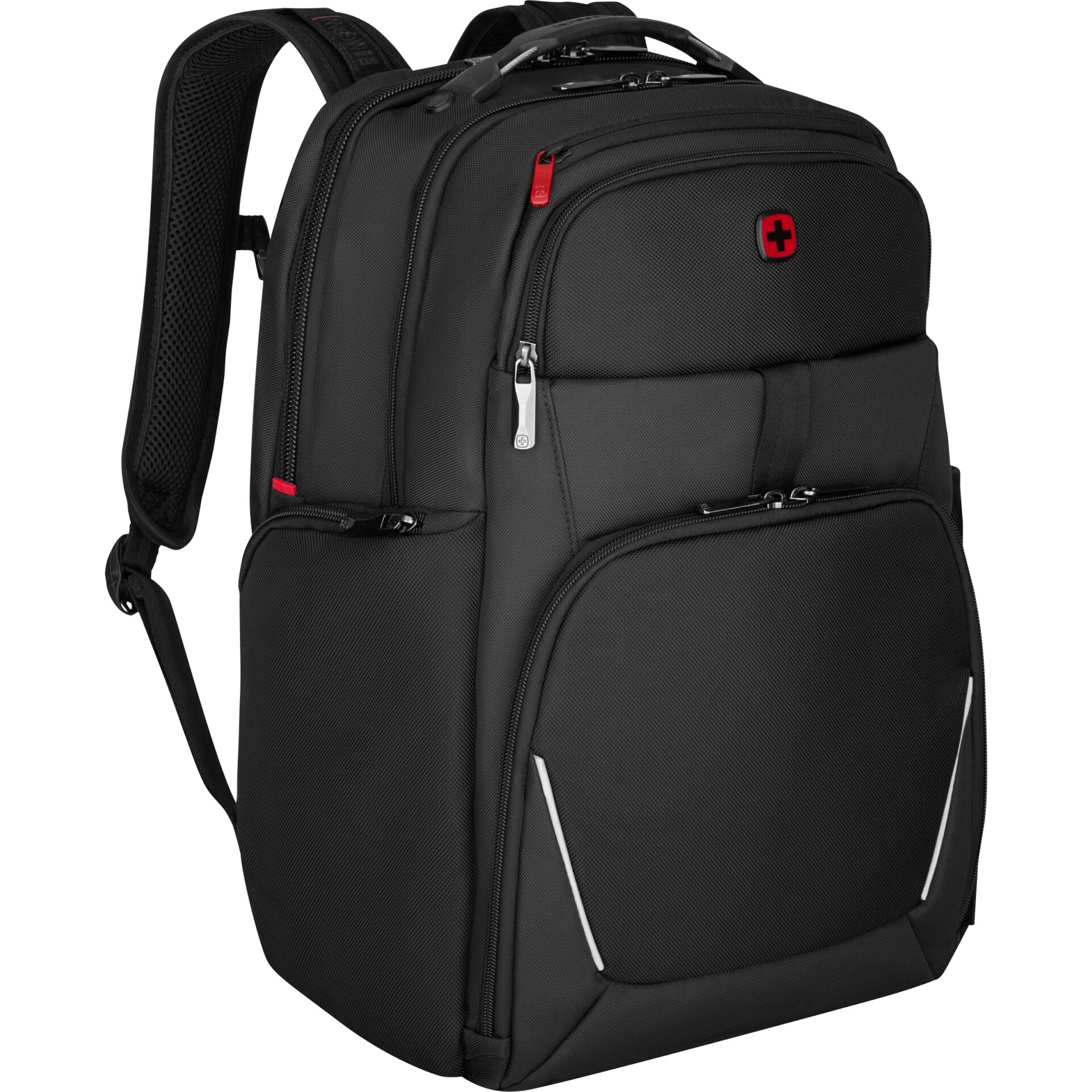 Wenger Meteor 17" Laptop Backpack with Tablet Compartment, Black