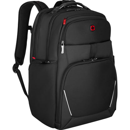 Wenger Meteor 17" Laptop Backpack with Tablet Compartment, Black