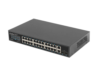 Lanberg RSGE-24P-2GE-2S-360 network switch Unmanaged