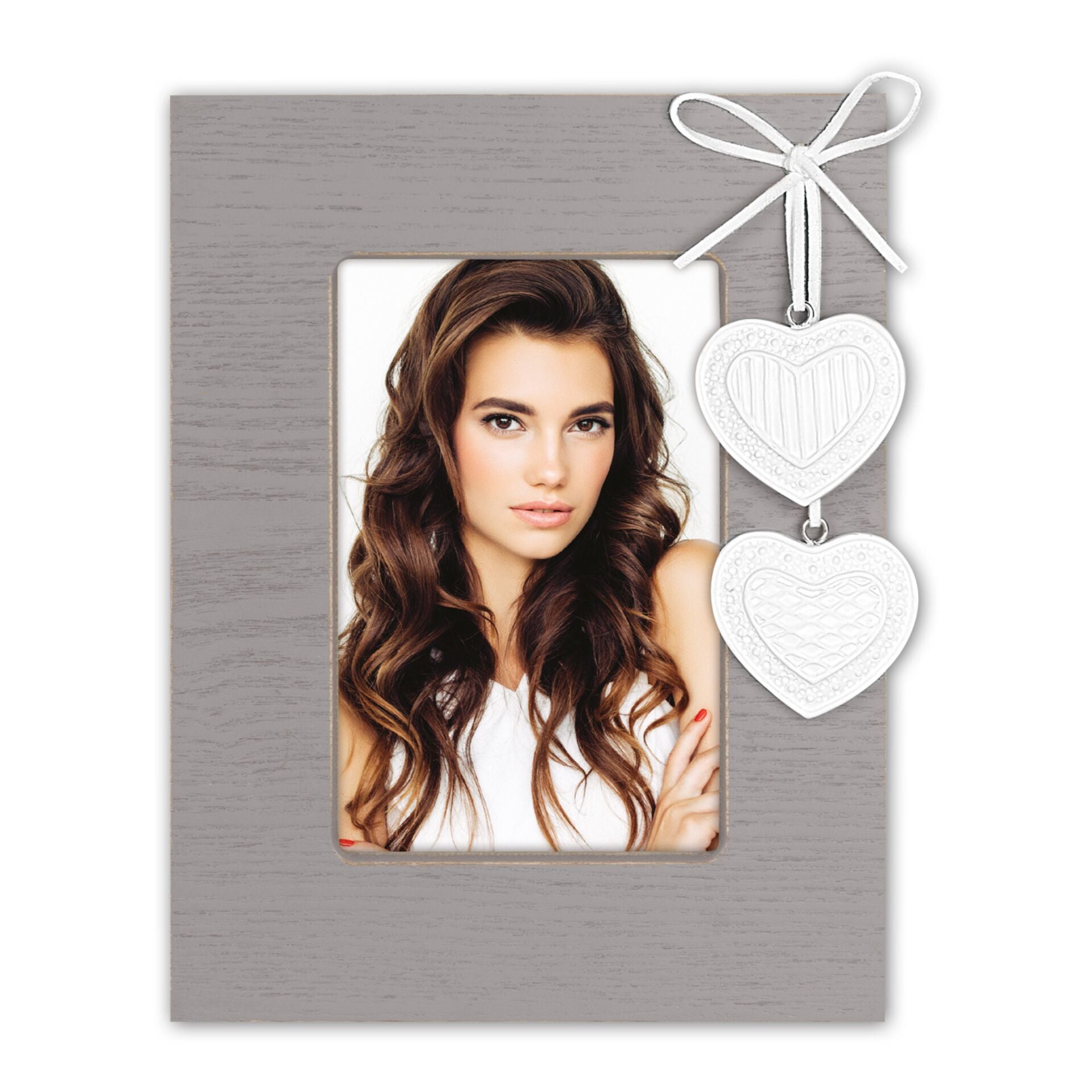 ZEP Melissa Γκρι 10x15 Ξύλινο Πορτραίτο NL224G