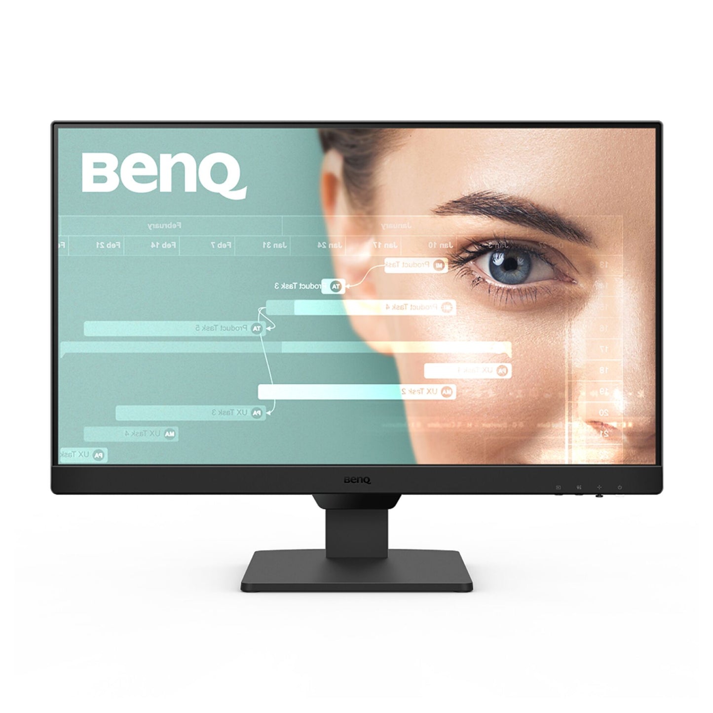 Οθόνη BenQ GW2490 24 ιντσών LED Full HD με λεπτό προφίλ και τεχνολογία προστασίας ματιών