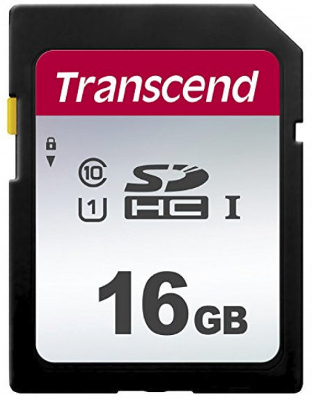 SD Card 16GB Transcend SDHC SDC300S 95/10 MB/s