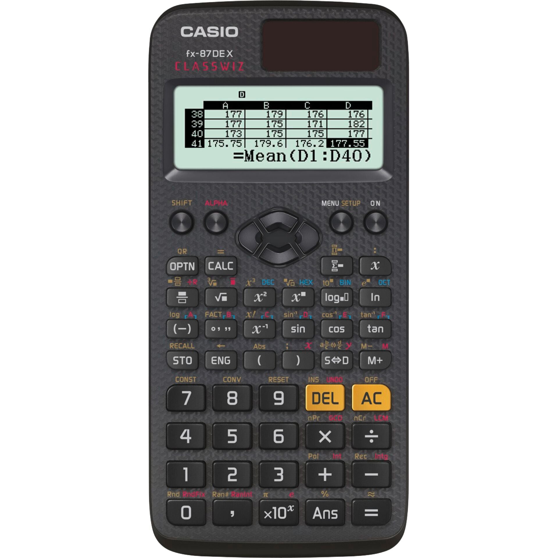 Casio FX-87DE X