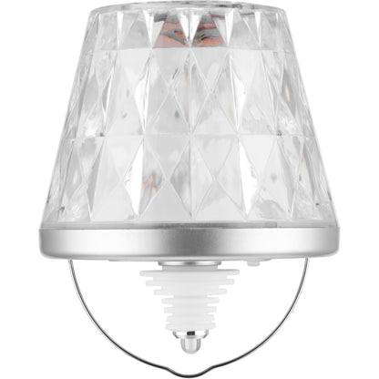 REV LED Bottle Lamp with Battery Lamprusco Cristal RGBW