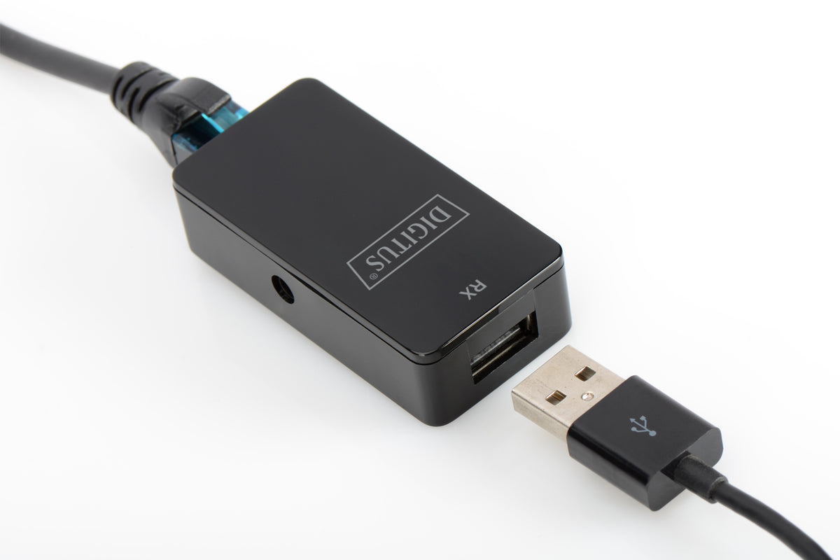 DIGITUS Extender USB   Cat5/5e/6 (UTP, STP o. SFP) bis 50m