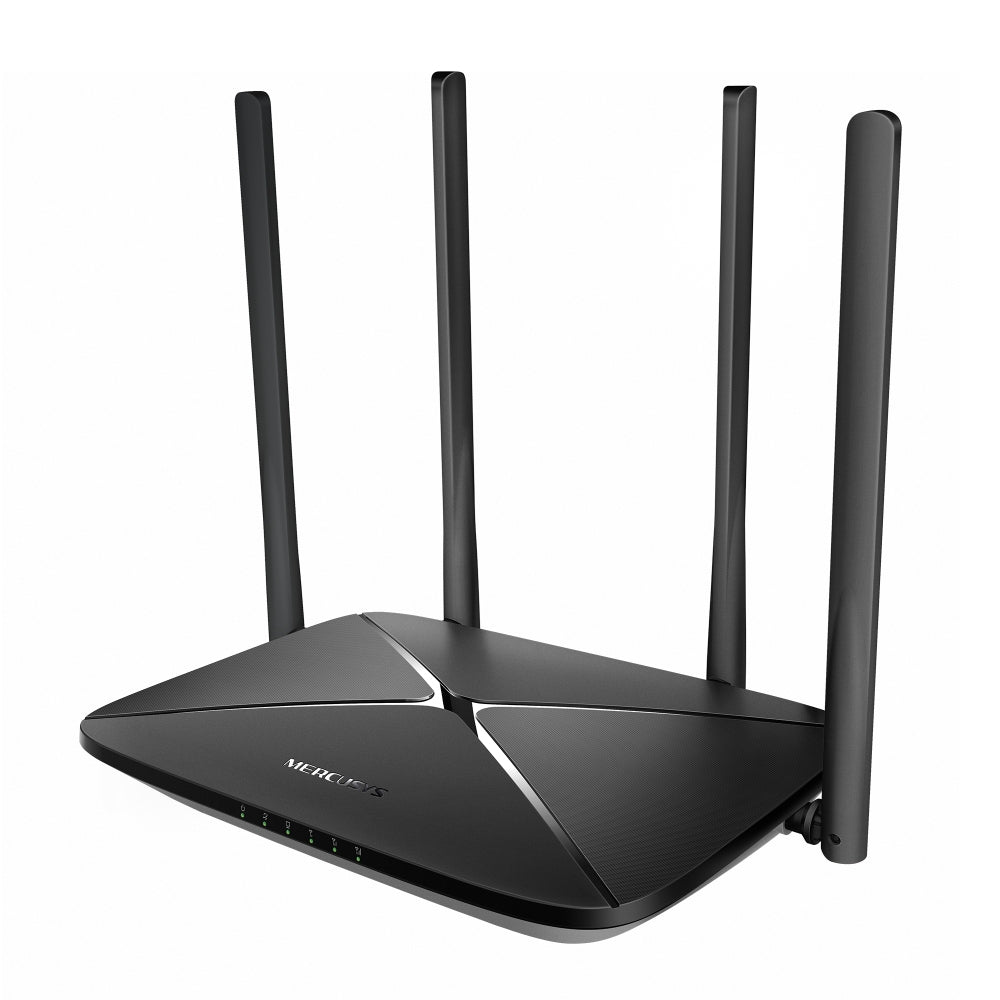 Ασύρματος Δρομολογητής Mercusys MB115-4G, Fast Ethernet, Μονής Ζώνης (2.4 GHz), Μαύρος