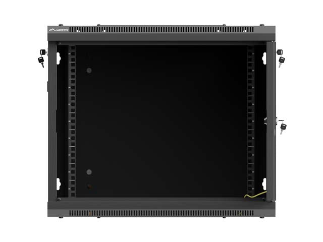 Lanberg WF01-6609-23B rack cabinet 9U Wall mounted rack Black