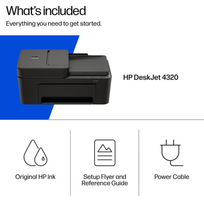 HP DeskJet 4320 Wireless All-in-One Color Printer