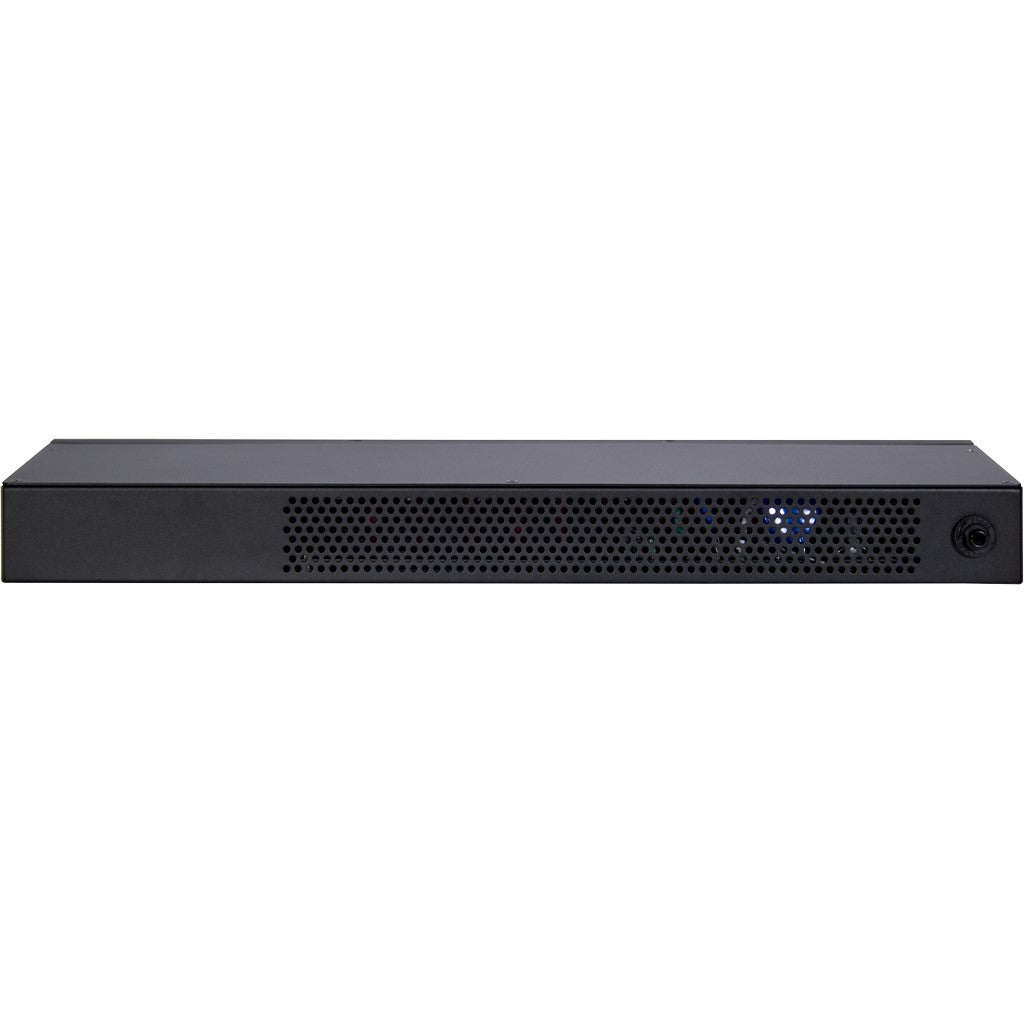 Inter-Tech 19" Argus SW-0816 Rack Power Strip, 8-Outlet (Black) — Web-Controllable