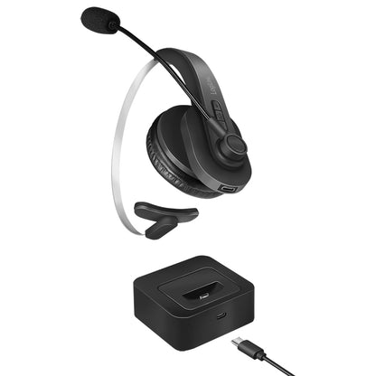 Logilink Bluetooth Headset Mono m.headband & charging stand