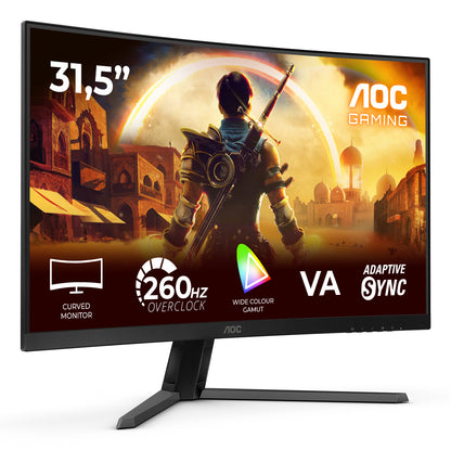 AOC G4 C32G42ZE 31.5" Full HD LED Monitor — Black/Red
