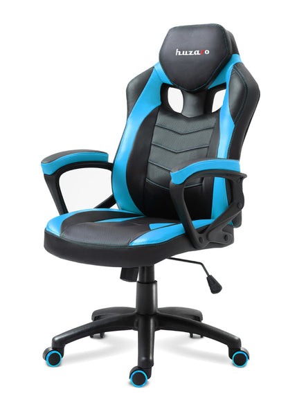 Huzaro FORCE 2.5 BLUE MESH Gaming armchair Mesh seat Black, Blue