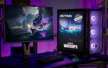 Υπολογιστής Actina 5901443426172 με Επεξεργαστή AMD Ryzen™ 7 9700X, 32 GB Μνήμη DDR5-SDRAM, 1 TB Δίσκο SSD, Κάρτα Γραφικών AMD Radeon RX 9060 XT, Λειτουργικό Σύστημα Windows 11 Pro, Midi Tower Μαύρο