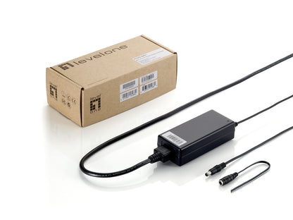 LevelOne Gleichstromadapter 48V/1.25A -30~70°C   60W schwarz