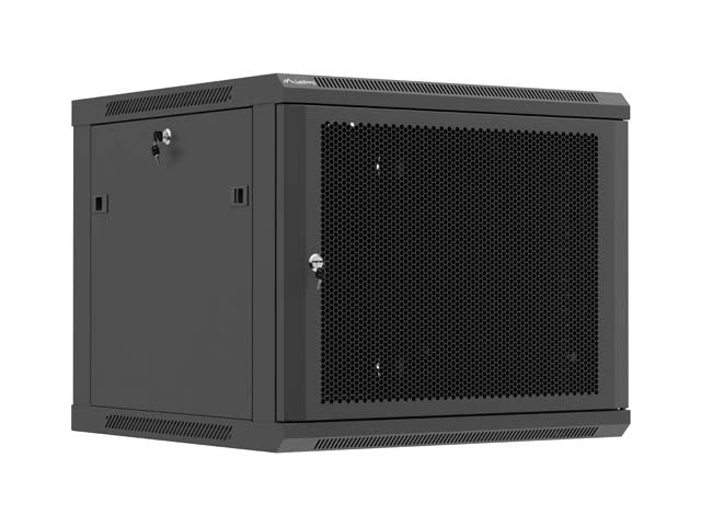 Lanberg WF01-6609-23B rack cabinet 9U Wall mounted rack Black