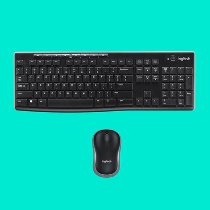 LGN Logitech MK270 Wireless Desktopset US Layout