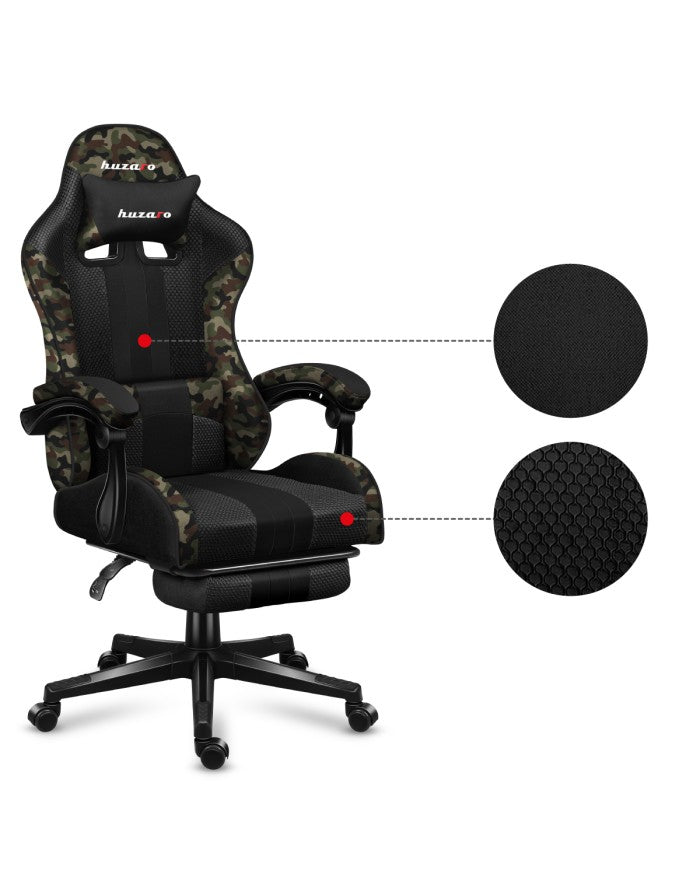 HUZARO FORCE 4.7 ΚΑΜΟΥΦΛΑΖ ΔΙΧΤΥΩΤΗ ΚΑΡΕΚΛΑ GAMING