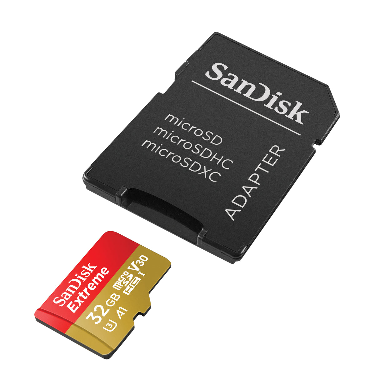 Sandisk Extreme 32 GB microSDHC (UHS-I U3, Class 10, V30)