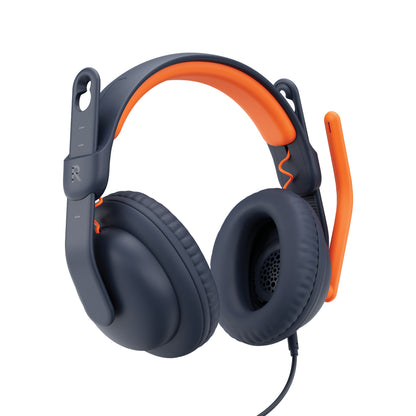 Logitech Zone Learn On-Ear Headset Wired for Learners USB-A