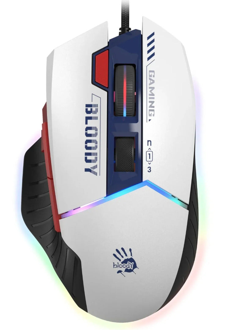 A4Tech Bloody W95Max USB Wired Gaming Mouse Sports Navy Blue A4TMYS47258