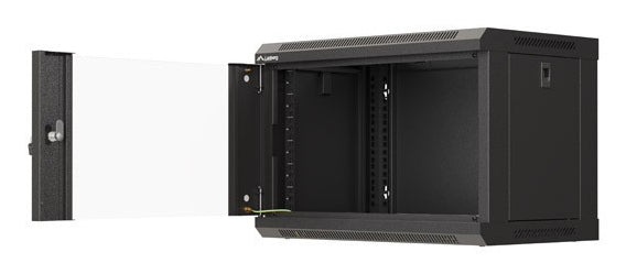Lanberg WF03-5306-10B Rack Cabinet 6U Wall Mounted Rack Black