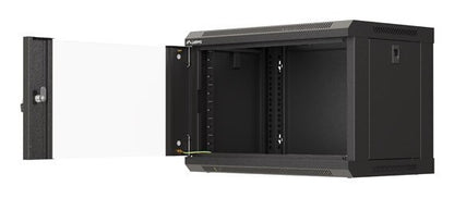 Lanberg WF03-5306-10B Rack Cabinet 6U Wall Mounted Rack Black