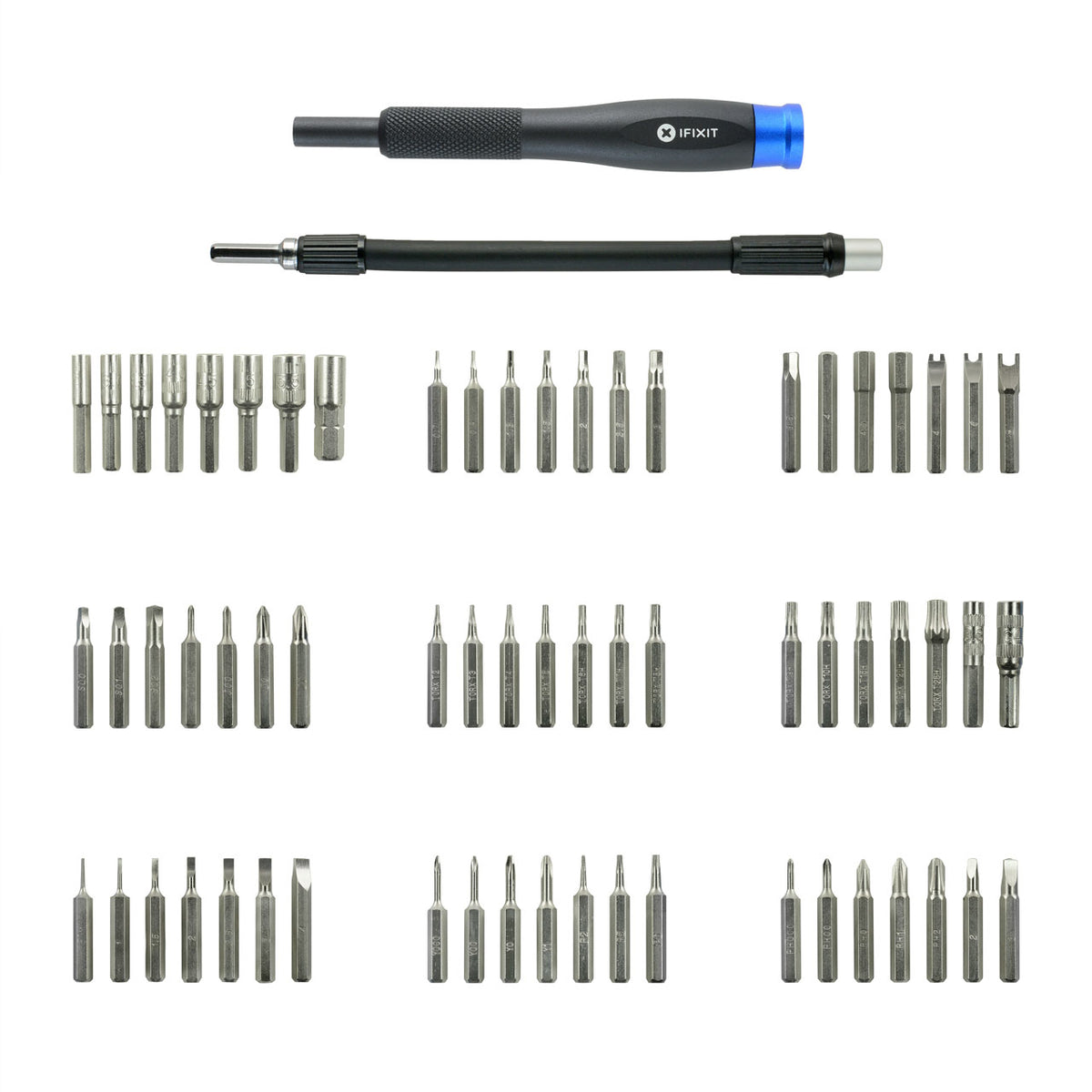 iFixit Mako Precision Bit-Satz 66-τεμαχίων (Μαύρος)