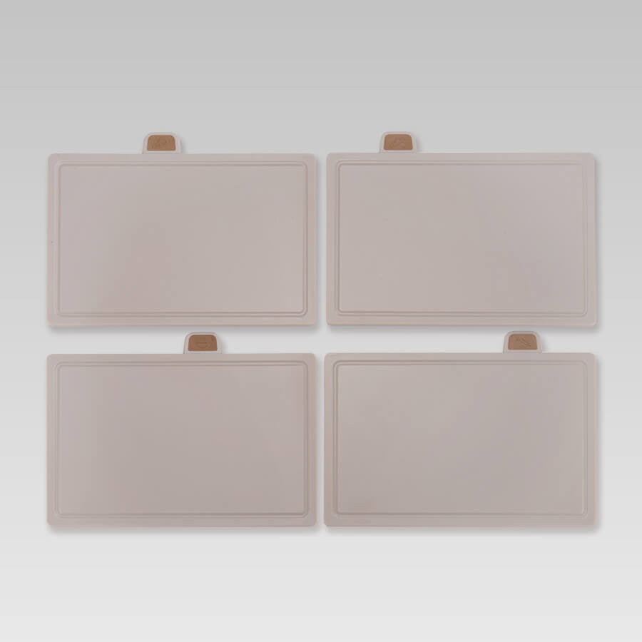 Σετ Μαχαιριών Maestro MR-1412-BEIGE με βάση και σετ επιφάνειας κοπής σε μπεζ χρώμα
