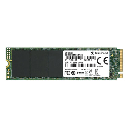SSD 256GB Transcend M.2 MTE110S (M.2 2280) PCIe Gen3 x4 NVMe