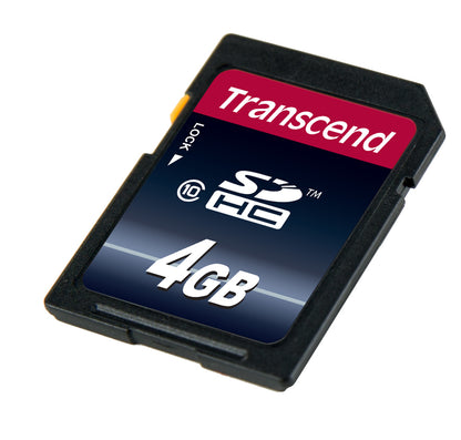Transcend SDHC               4GB Class 10