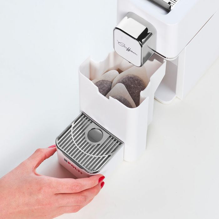 POLTI COFFEA S15W White E.S.E. Pad Espresso Machine