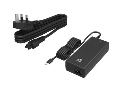 CONCEPTRONIC Ladegerät 1Port GaN USB-C UK   100WPD3.0/PPS sw