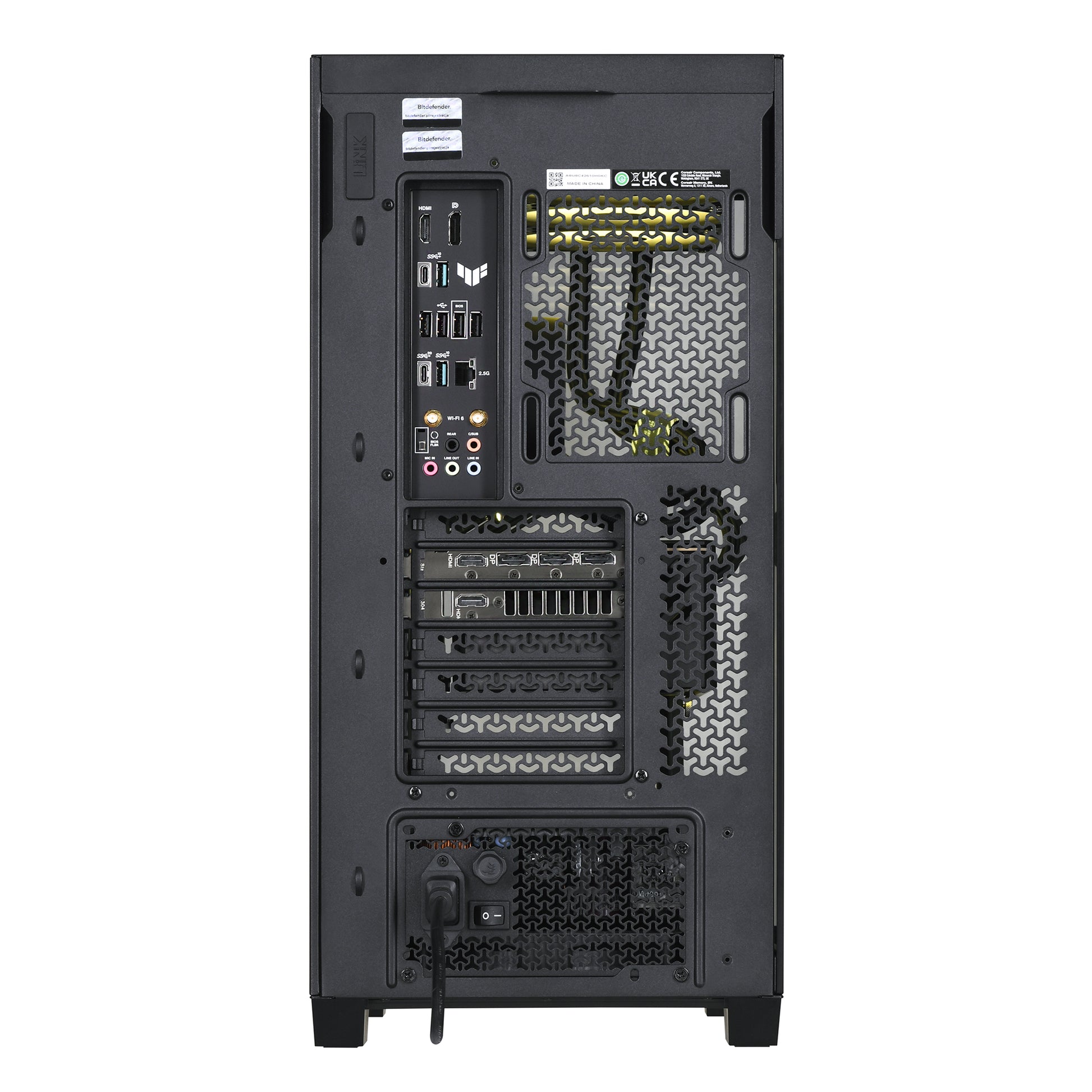 Actina 5901443413738 Η/Υ με επεξεργαστή AMD Ryzen™ 7 7800X3D, μνήμη 32 GB DDR5-SDRAM, αποθήκευση 2 TB SSD, κάρτα γραφικών NVIDIA GeForce RTX 5070 Ti, Midi Tower σε μαύρο χρώμα