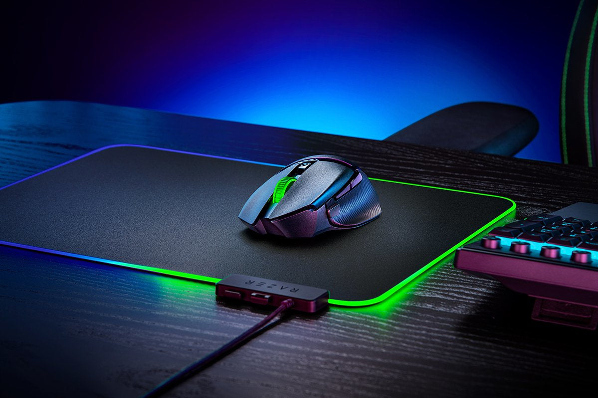 Razer Basilisk V3 X Hyperspeed Wireless Gaming Mouse (RZ01-04870100-R3G1) (RZ0104870100R3G1)