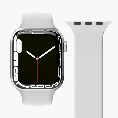 VonMählen Watchstrap for Apple Solo Loop Case 1 Band L light grey (AWS00015)