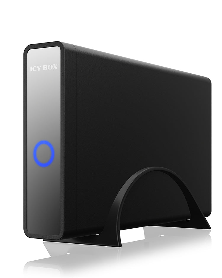Geh. IcyBox USB 3.2 2.5"+3.5" SATA3 HDD/SSD USB Type-C with Hub