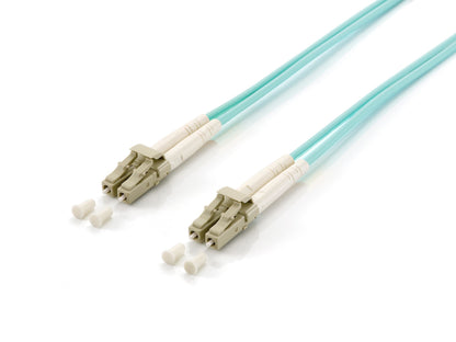Equip LC->LC Patch Cable 35.00m Multimode Duplex OM3 Turquoise
