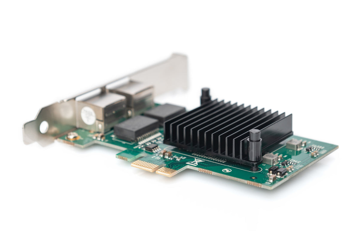 DIGITUS Dual Gigabit Ethernet PCI Express Karte, 2-Port