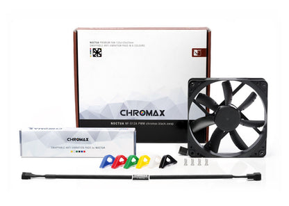 Noctua NF-S12A PWM chromax.black.swap Computer case Fan 12 cm 1 pc(s)