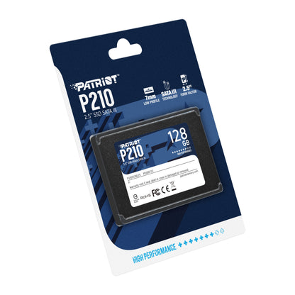 Δίσκος SSD Patriot Memory P210 2,5" 128 GB με σύνδεση Serial ATA III