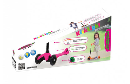 Jamara KickLight Scooter pink
