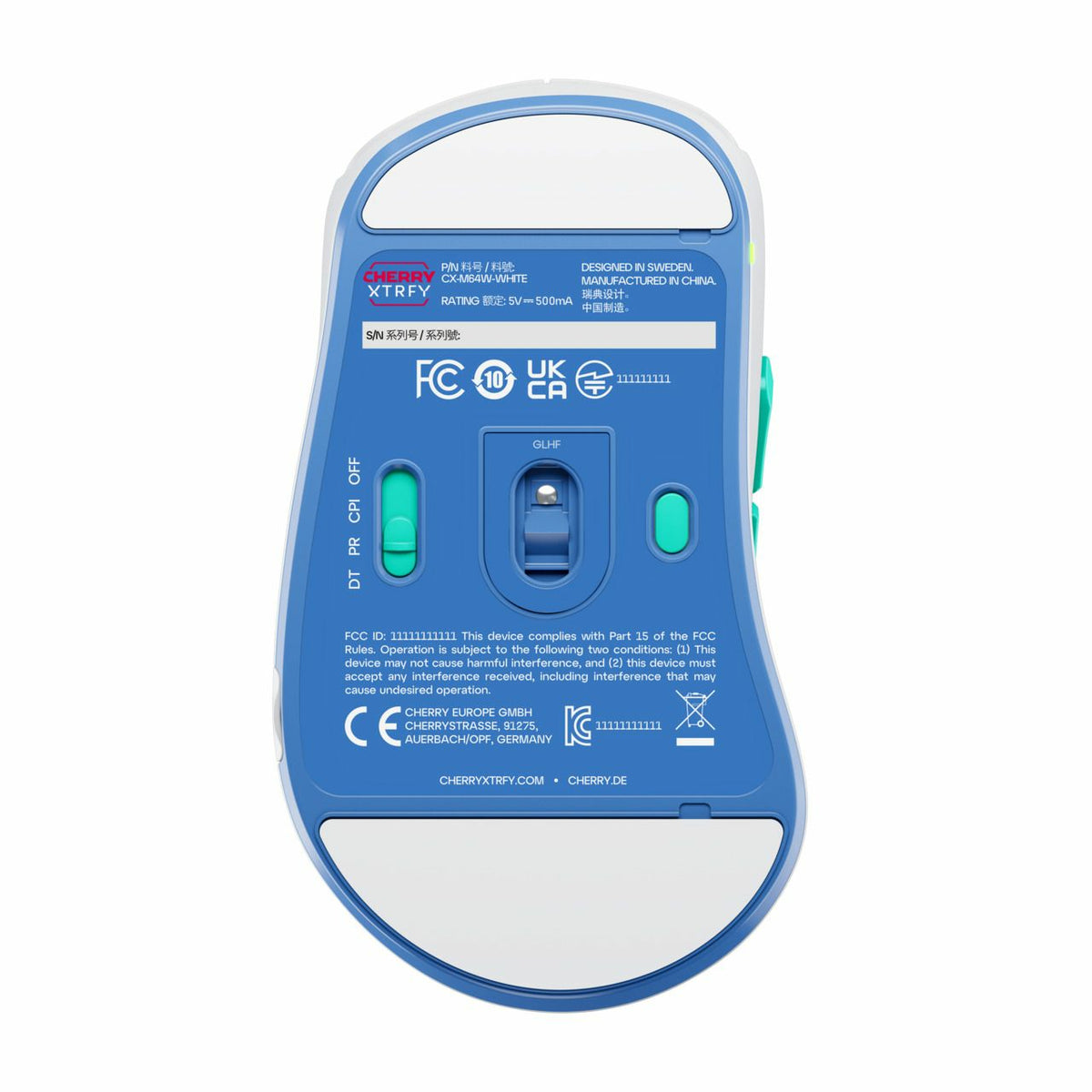 Cherry XTRFY M64 Wireless White