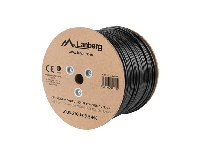 LANBERG External UTP Cat 5e Copper Cable 305m