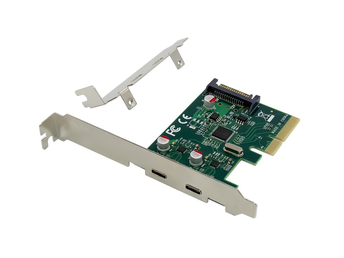 CONCEPTRONIC 4xPCIe2.0 Card 2xUSB-C3.2 Gen2           10Gbps