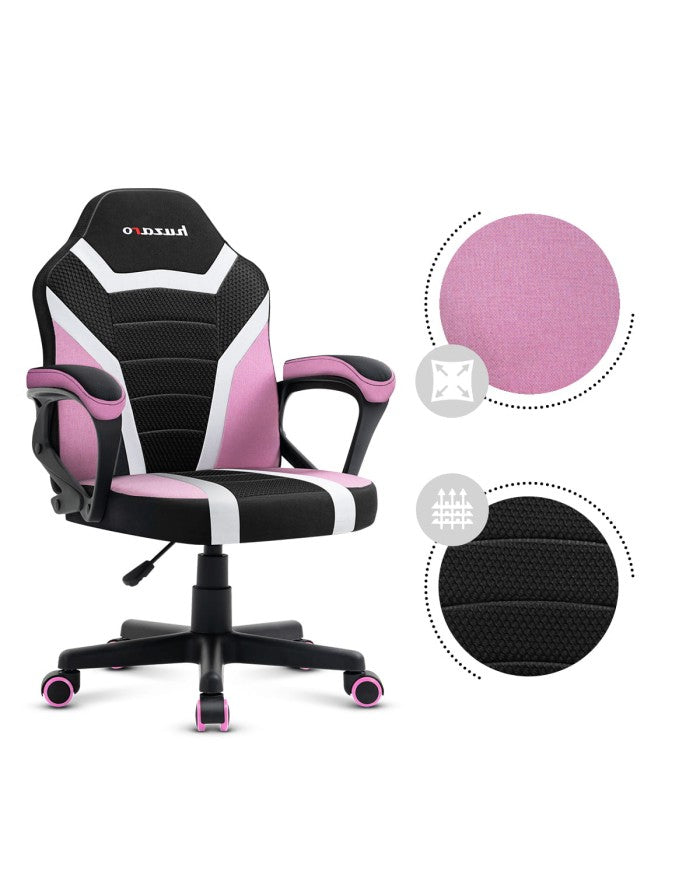Huzaro Ranger 1.0 Pink Mesh Kids Gaming Chair