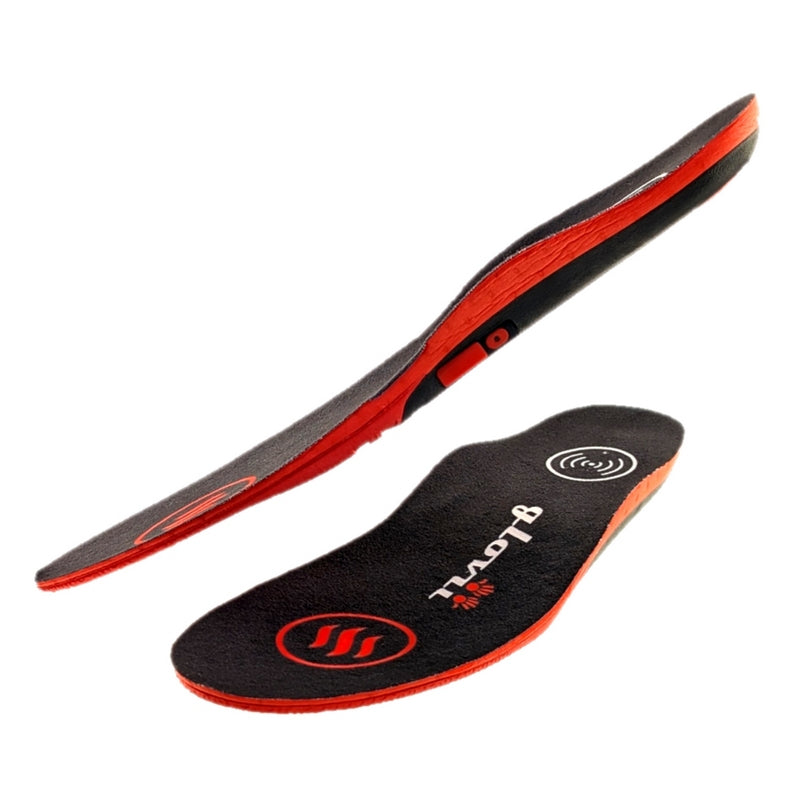 Glovii GW3L shoe insole Unisex All Black