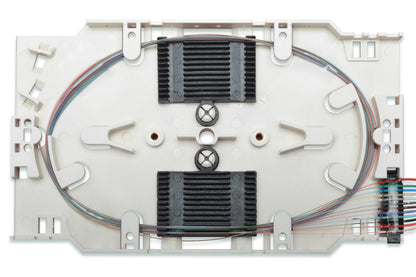 DIGITUS Splice Cassette with 12 Pre-assembled LC OM4 Pigtails