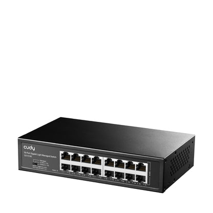 CUDY GS1016E 16-Port Gigabit Light Switch