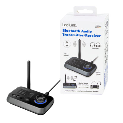 LogiLink Bluetooth 5.0 Audio Transmitter and Receiver, up to 10 m