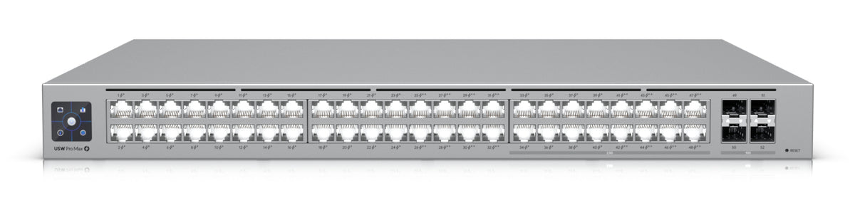 Ubiquiti USW-PRO-MAX-48-POE network switch L3 2.5G Ethernet (100/1000/2500) Power over Ethernet (PoE) Grey